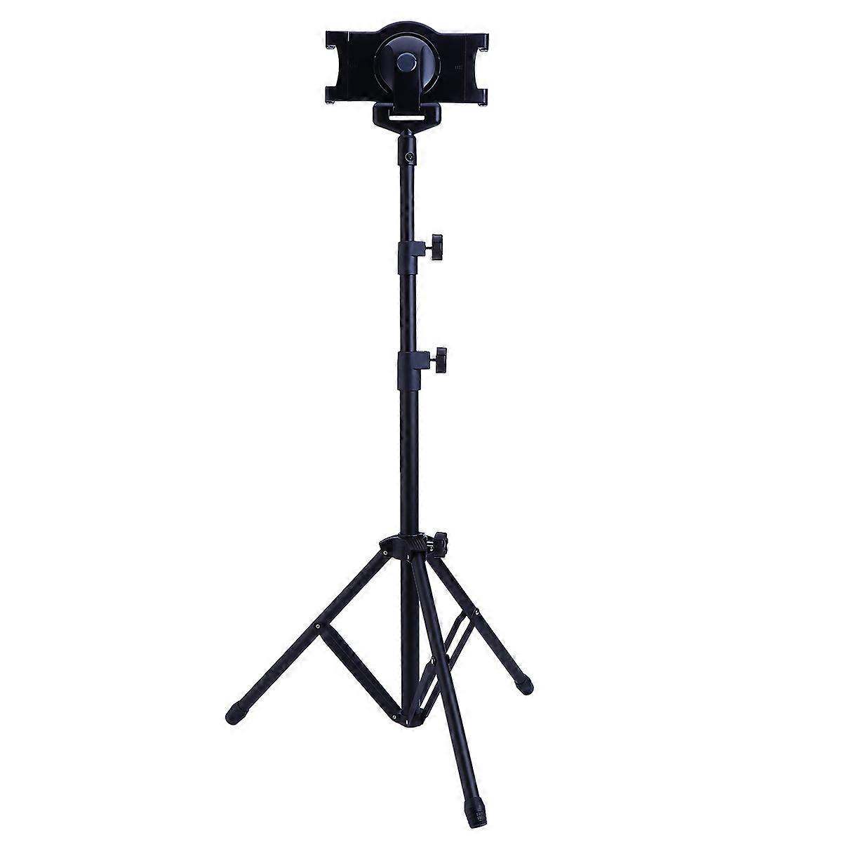 Tablet Tripod Mount Universal Rotating Stand with Adjustable Holders 2Pcs