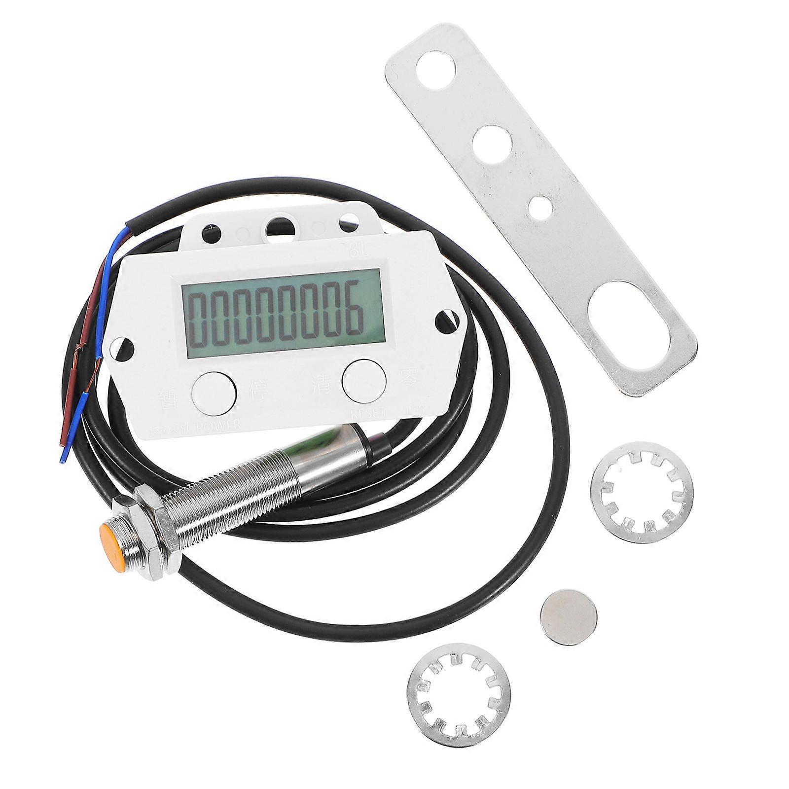 Industrial Digital Counter Electronic Device for Accurate Counting White Plastic