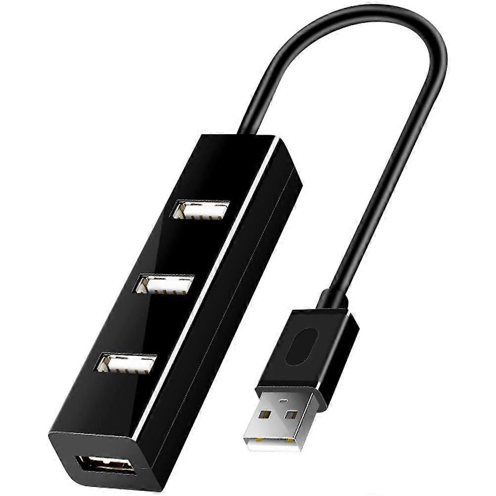 USB Hub 4 Ports 2.0 Multi Hub Splitter Cable Adapter 1Pcs for Computer