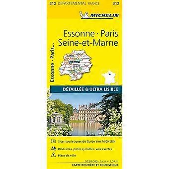 Essonne, Paris, Seine-et-Marne - Michelin Lokale Karte 312