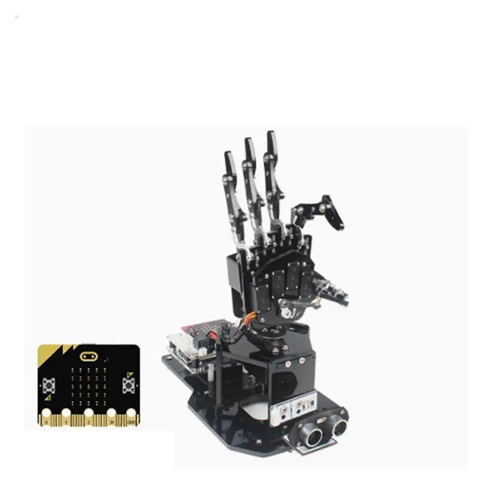 Programmable Robotic Hand Kit for STEM Education, DIY Robotics Learning and Classroom Projects