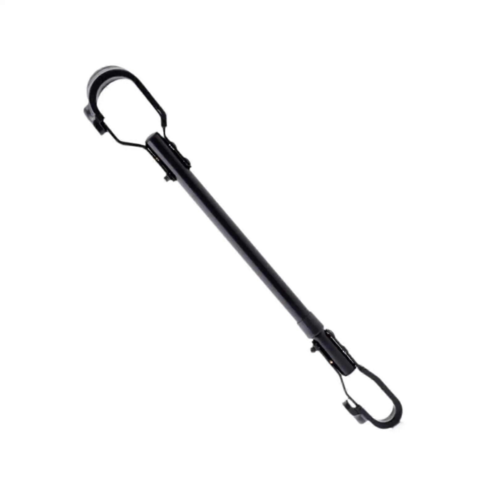 StepThrough Bike Crossbar Adapter with Adjustable Frame Fit and Stable Load Support