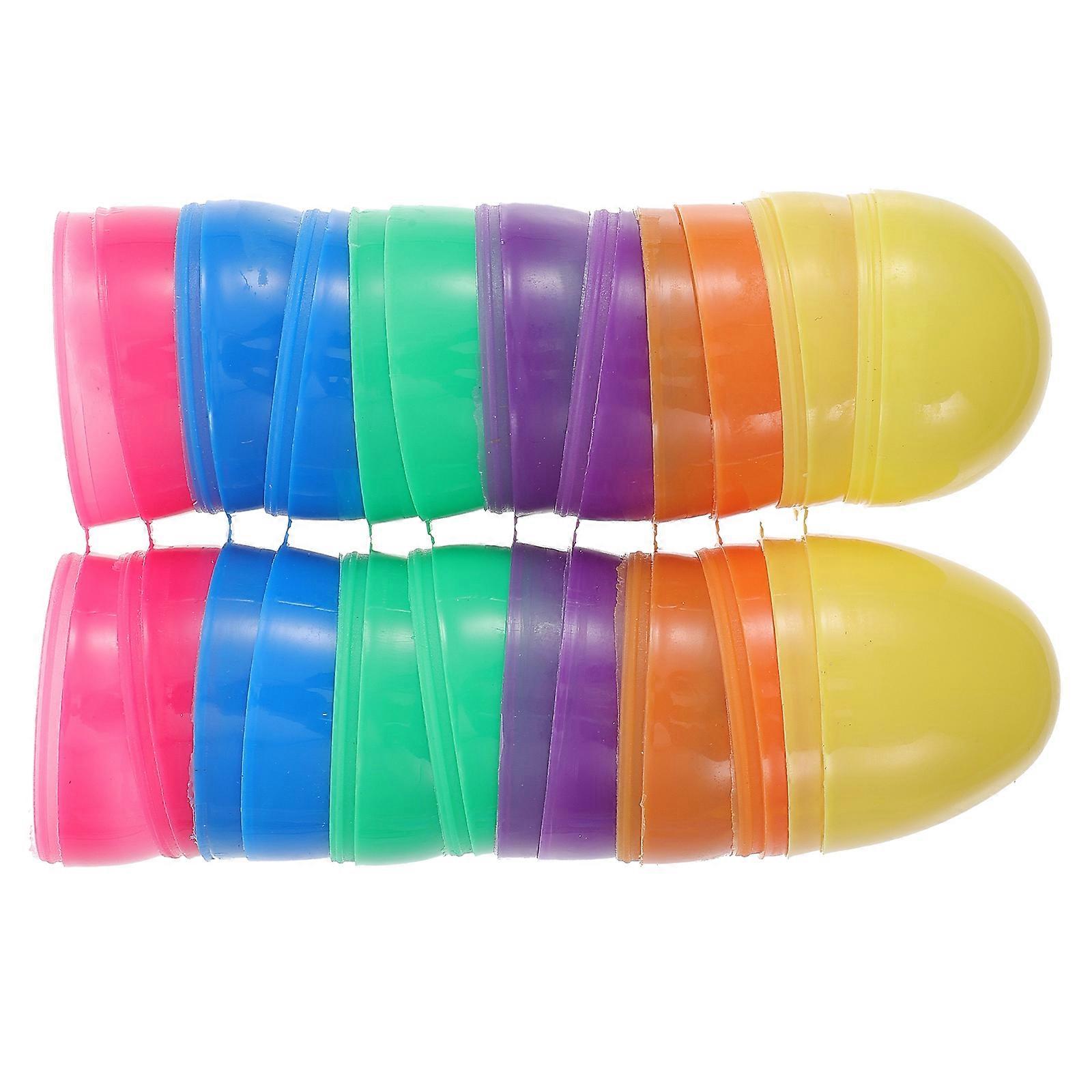 Children Easter Eggs Plastic Fillable Easter Eggs for Kids 36Pcs