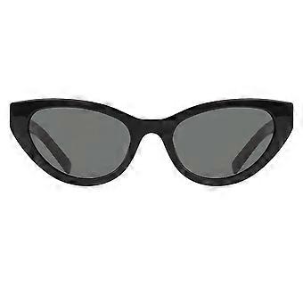 Miu Miu MUA04S 16K08Z Vollrand-Sonnenbrille für Damen, schwarz, Cat-Eye-Sonnenbrille, UV-Schutzfilter, Original