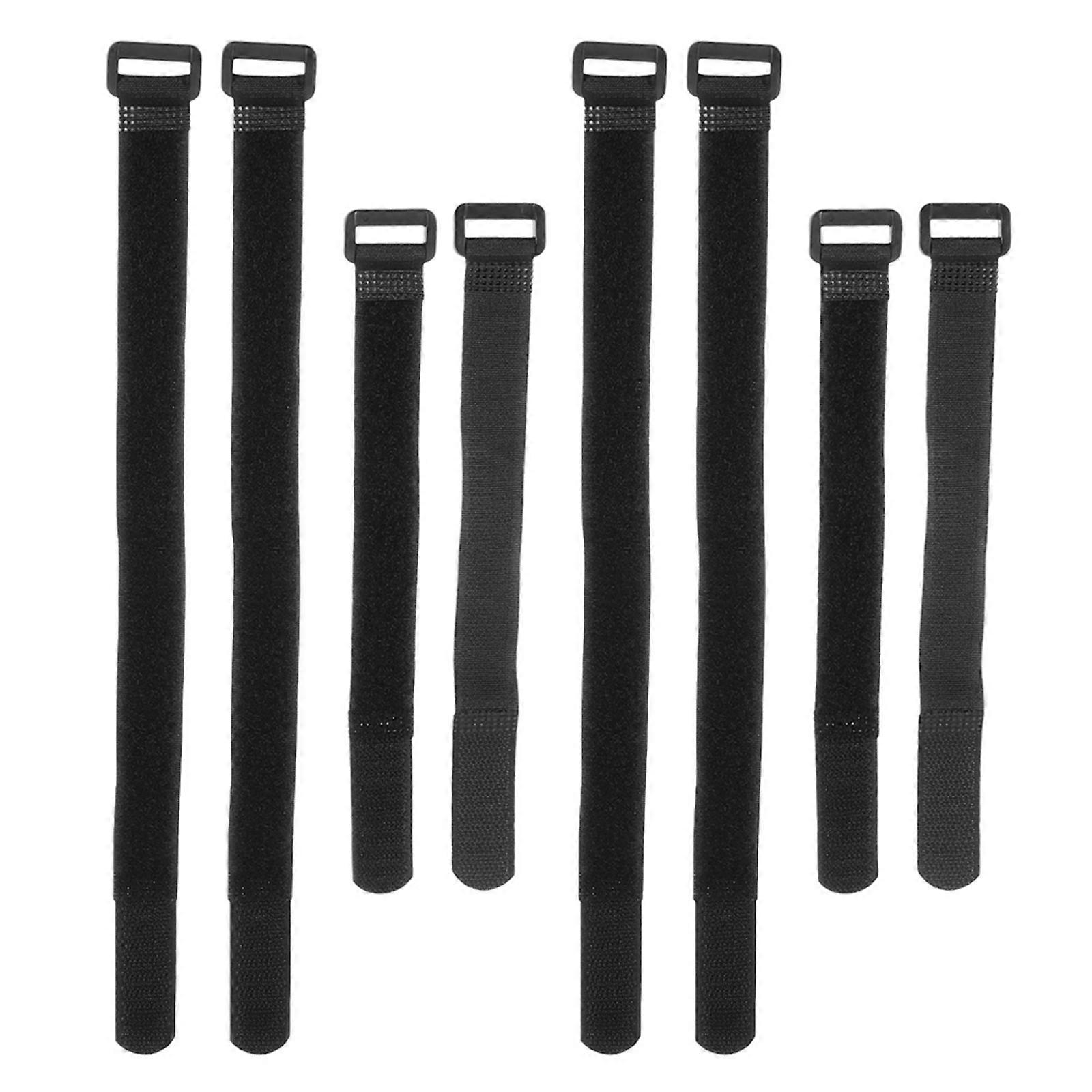 Cycling Fastening Strap Mountain Bike Fixing Strap Cyclists Rectangular Practical 8Pack