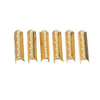 Copper Shoelace Metal Tips for DIY Shoelaces 100Pcs Smooth Shoelace Ends