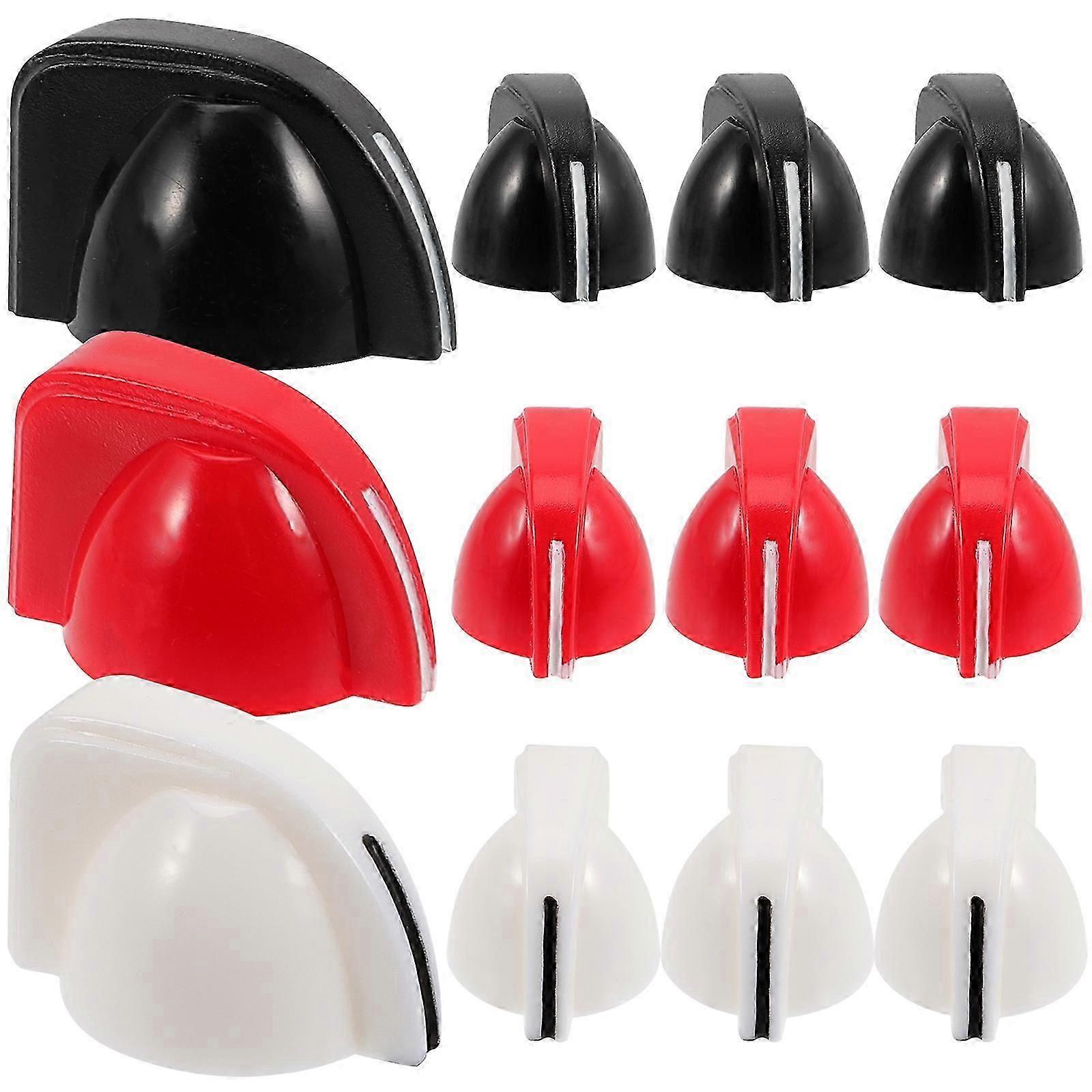 Tone Control Amplifier Knobs For Audio Engineers Equipment Maintenance Assorted Color Replacement Parts 60Pcs