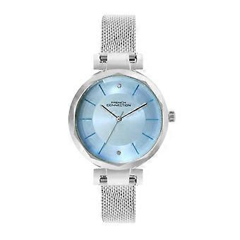 Reloj analógico de acero inoxidable para mujer FCUK
