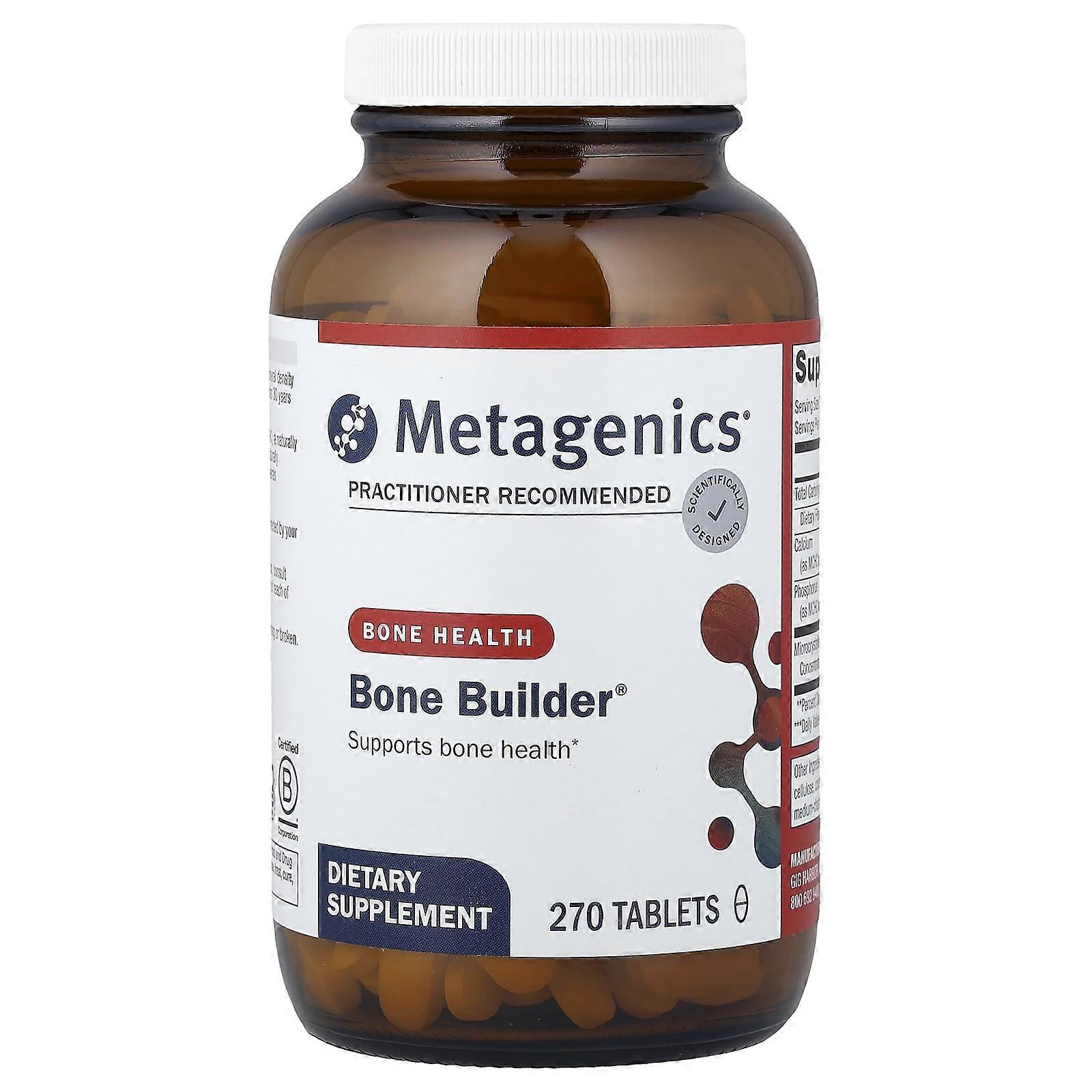 Metagenics, Bone Builder®, 270 Tablets