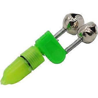 3-teiliges Angelzubehör-Set: Bissanzeiger für Angelrutenspitzen mit zwei Glöckchen und LED-Nachtlicht, Jagd- und Angelzubehör