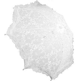 White Lace Decorative Umbrella Mini Decorative Umbrella Kids Performance Umbrella Prop