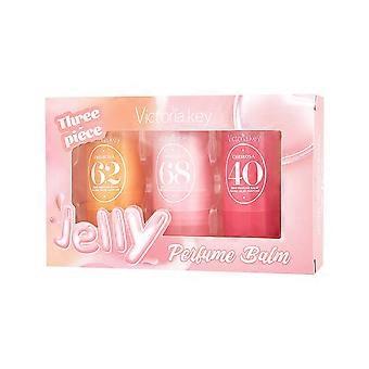 Zestaw balsamów zapachowych Jelly, stałe patyczki perfumowane, przenośny zestaw balsamów zapachowych, długotrwały zapach, perfumy w formie stałej, idealne do podróży, łatwa aplikacja