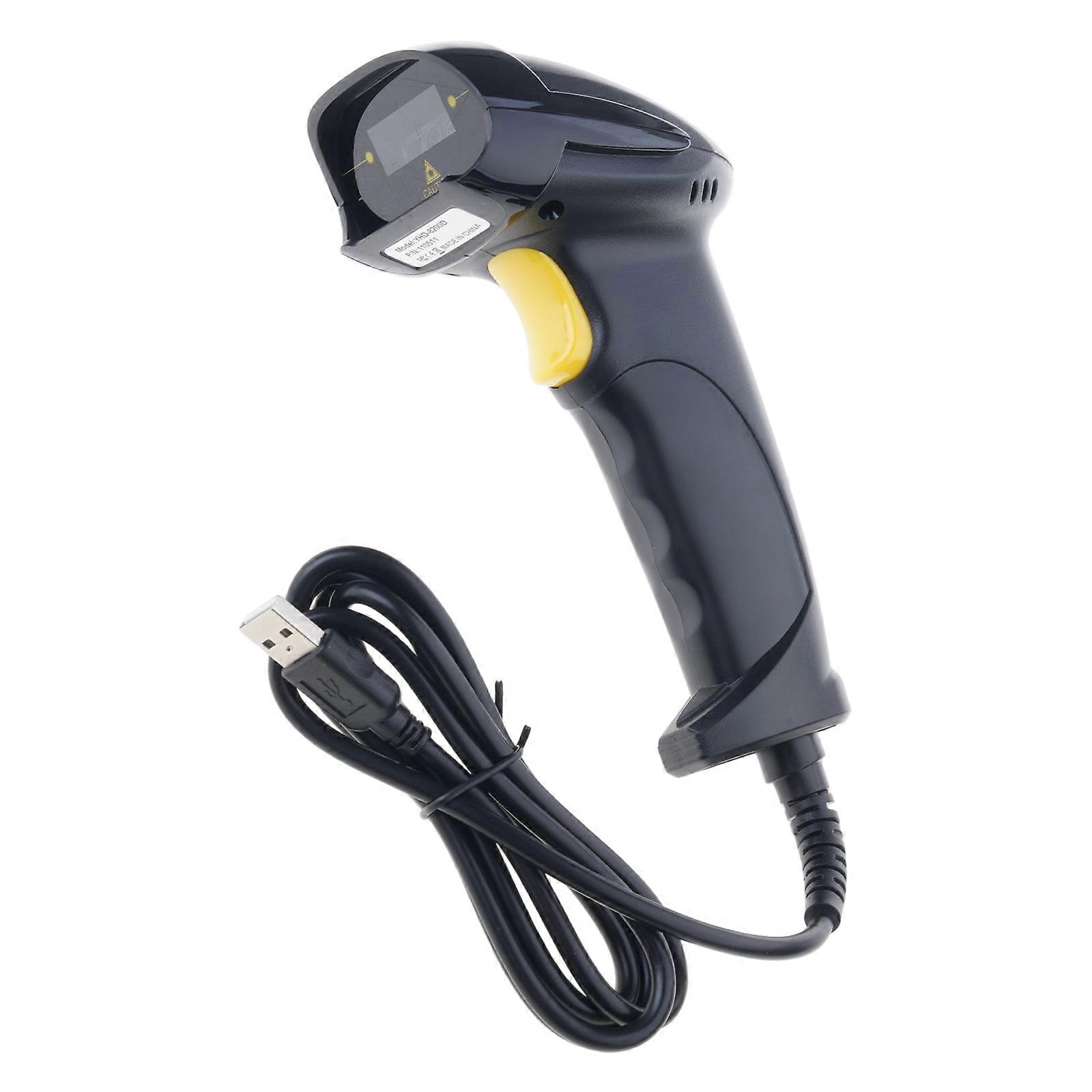 Corded Code Reader Handheld Barcode Scanner Portable Scanner Reader Barcode Reader Scanner Desktop Scanner Multicolor