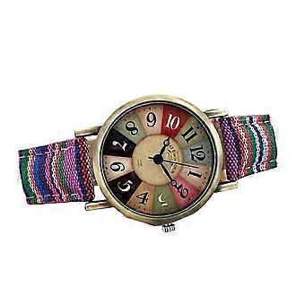 New Creative Daily Accessories Watch Color Strap Ethnic Style Portable Accessories