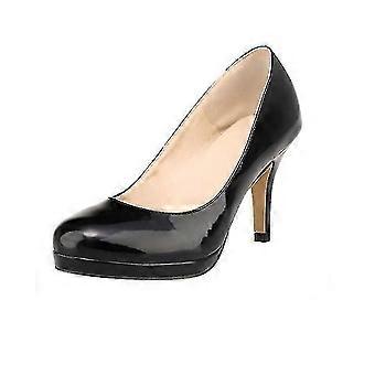 Geschlossene Damenschuhe mit Slip-On und Absatz