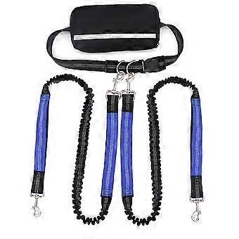 Handsfree Dog Leash for Running Large Dog Anti Pull Dog Jogging Leash Belt for Walking Jogging-zli3