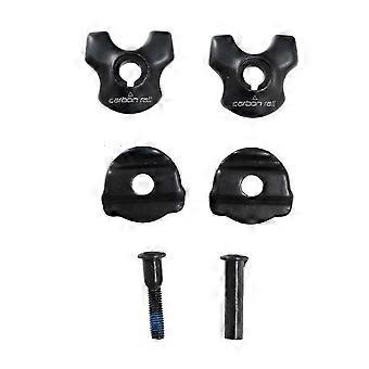 Bike Seatpost Clamp compatible withCarbon Saddle Rails Adapter 7x9mm Bicycle Seatpost Tube Oval / Round Clips Cycling Accessories