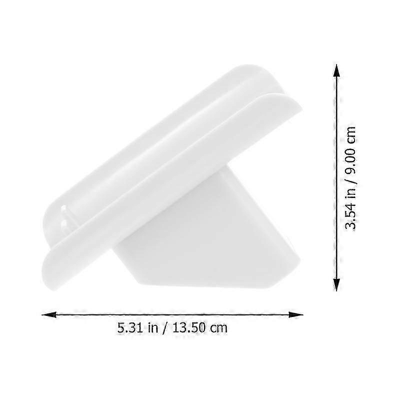 1 Pc Practical Soap Draining Rack Creative Water Filter Stand Soap Container(White)