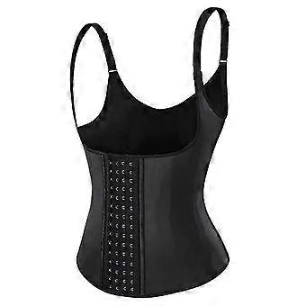 Traje de sudoración ajustable con cierre de gancho y ojal. Tejido avanzado que retiene el calor y aumenta la transpiración rápidamente. Sesiones de entrenamiento físico en el gimnasio.