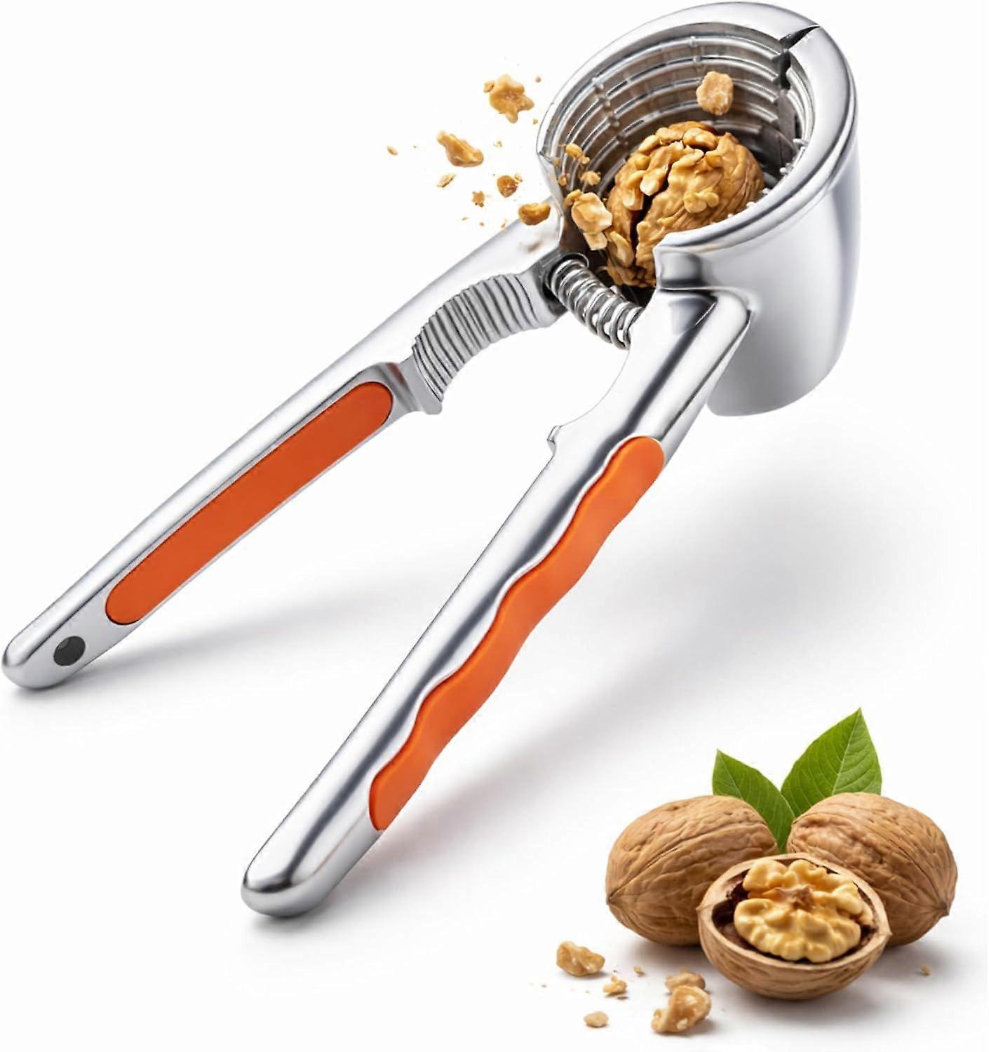 pc Professional Solid Steel Nutcracker | Almond Cracker | Powerful, Robust and Effortless Nut Opener
