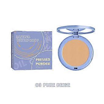 Oil Control Face Pressed Powder, Matte Smooth Flawless Setting Powder Makeup, Waterproof Long Lasting Finishing Powder, Cruelty Free Lightweight Face