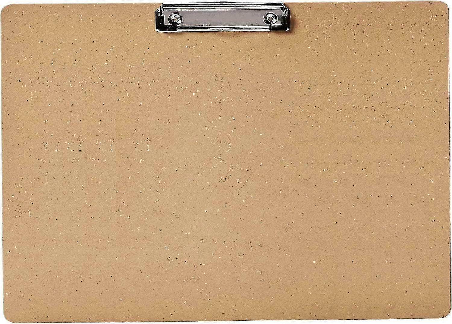 6pcs A3 hardboard clipboard Brown with Hanging
