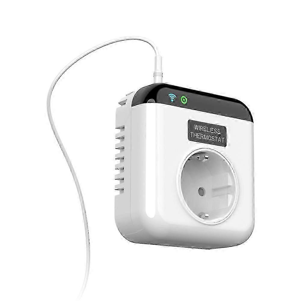 Wifi Smart Thermostatic Socket Temperature Controller Programmable For Smartlife Google Assistant E
