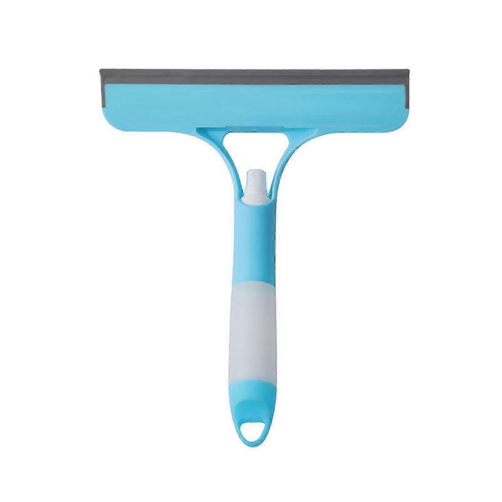 Dual-Purpose Glass Scraper with Spray