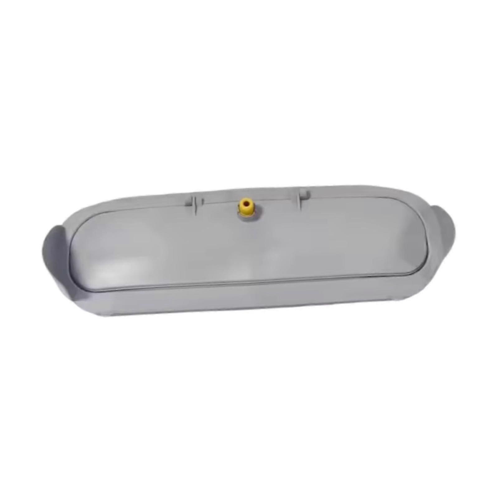Self-cleaning cover door replacement for cat litter boxes