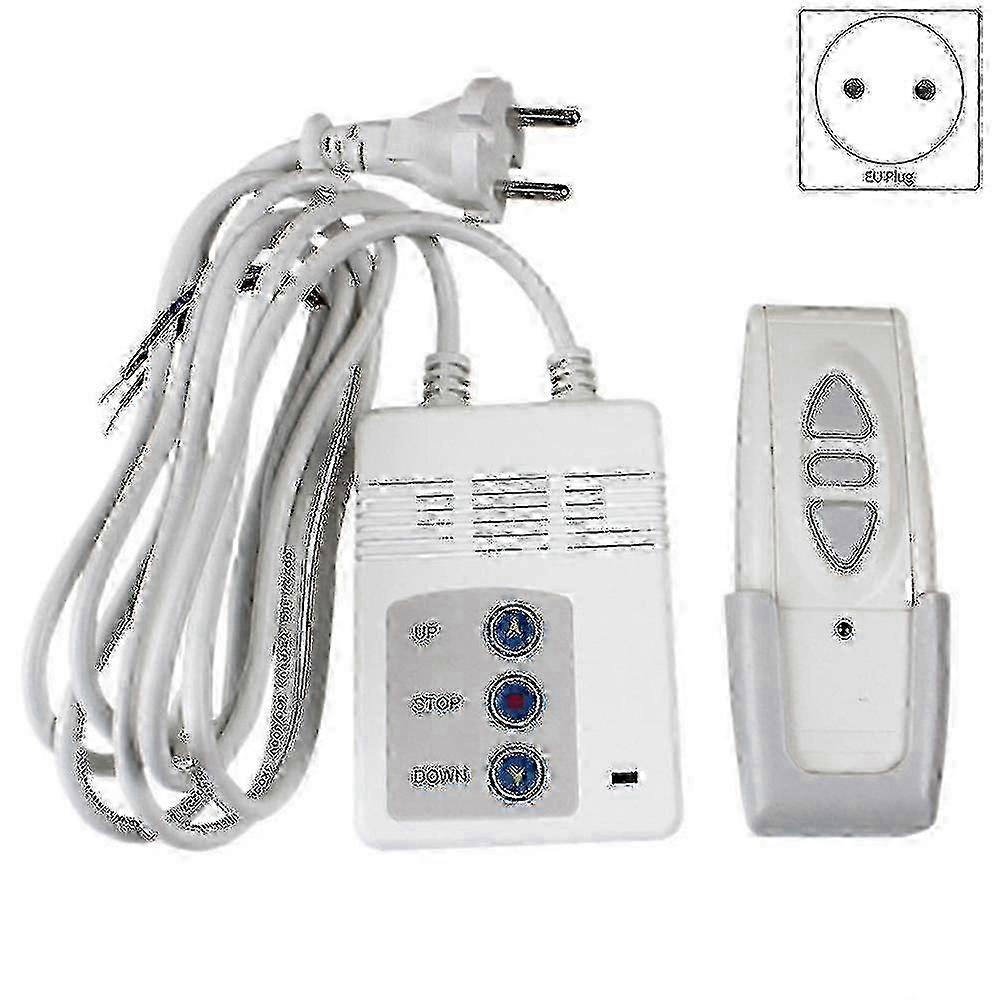 Projection Screen Remote Control Electric Screen Remote Radio Frequency Controller Screen Automatic Lifting(eu Plug)