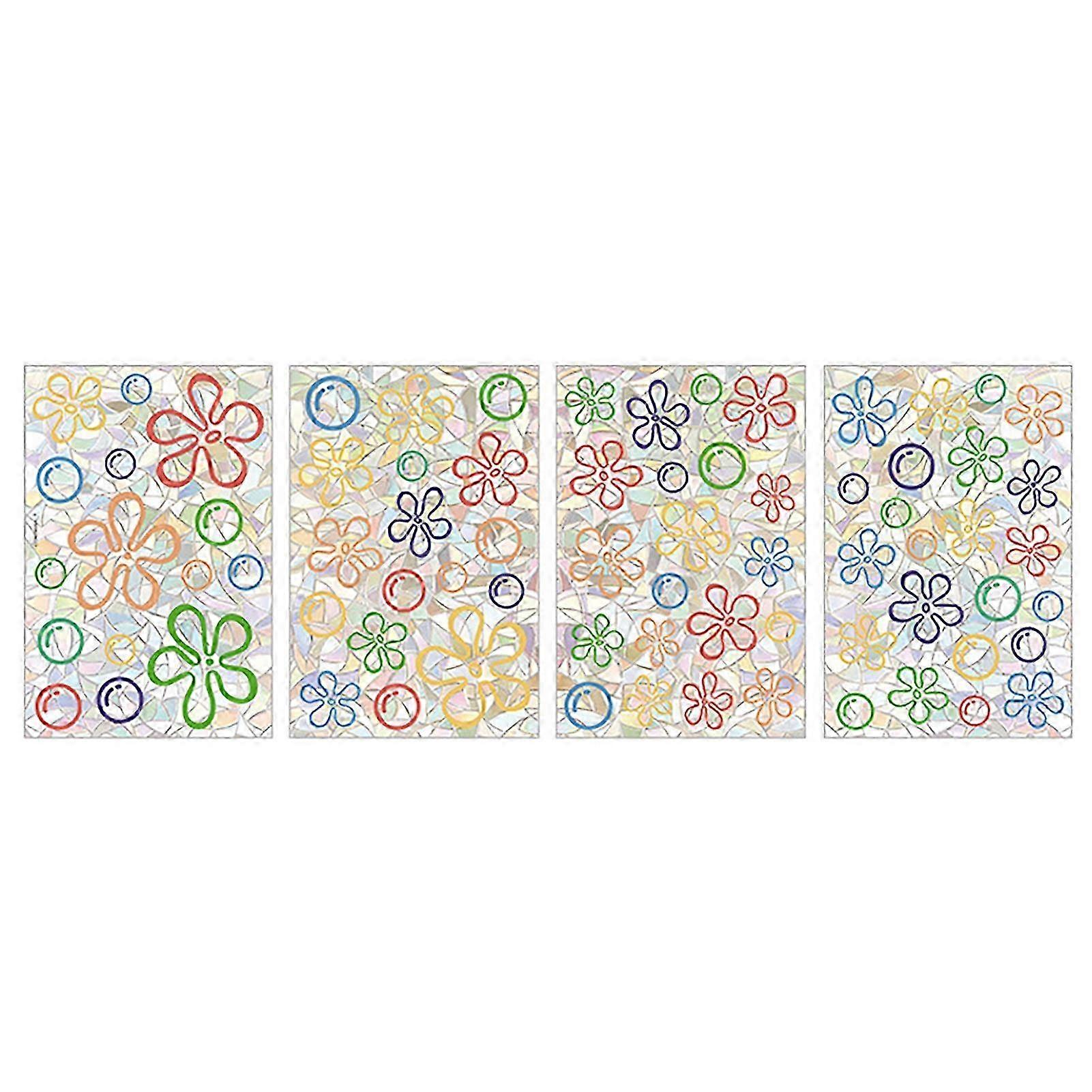 Sunlight Rainbow Flower Window Sticker
