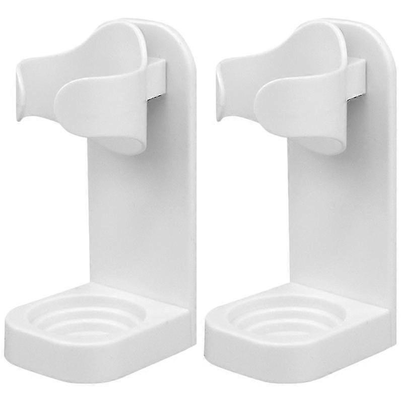 Slim White ABS Toothbrush Stand