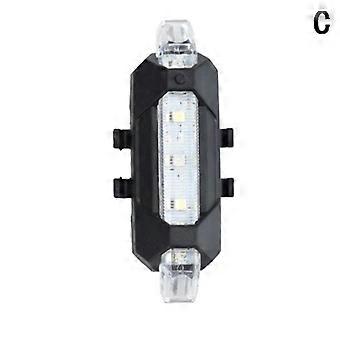Mini Rechargeable Warning Light ABS Waterproof LED Safety Beacon 200mAh Wide Angle for Outdoor Cycling Camping Emergency