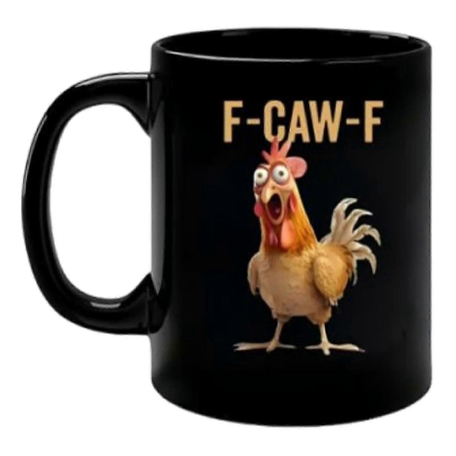 Rooster-Themed Sturdy Ceramic Mug