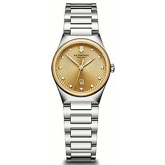 Victorinox Victory Uhr für Frauen AnalogQuarz mit Edelstahl Armband V241637