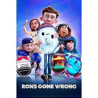 Ron Gone Wrong Movie Jigsaw Puzzle Animated Cinema ZRC242