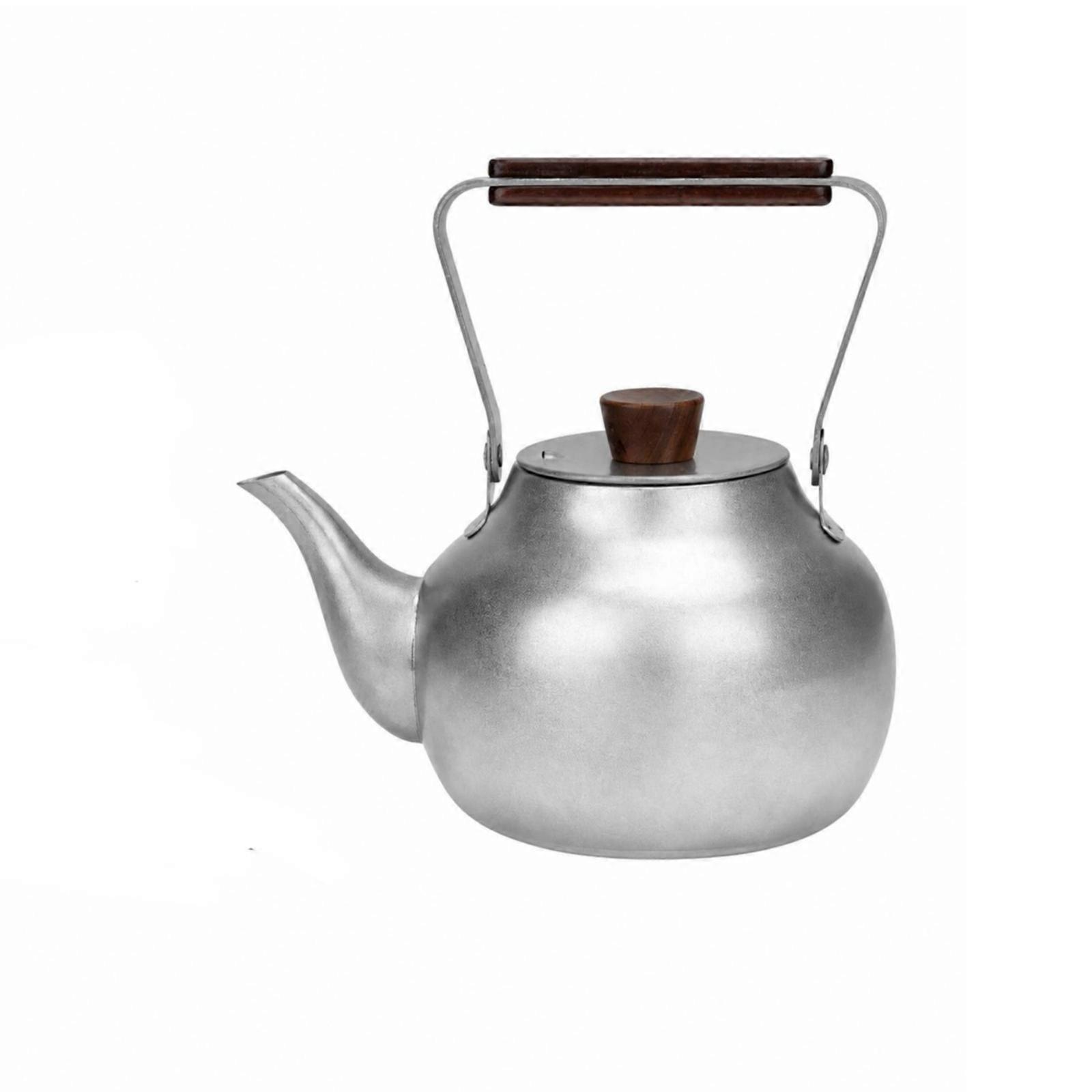 Tea Kettle Compact Portable Camping Kettle with Tea Filter Rust-Resistant
