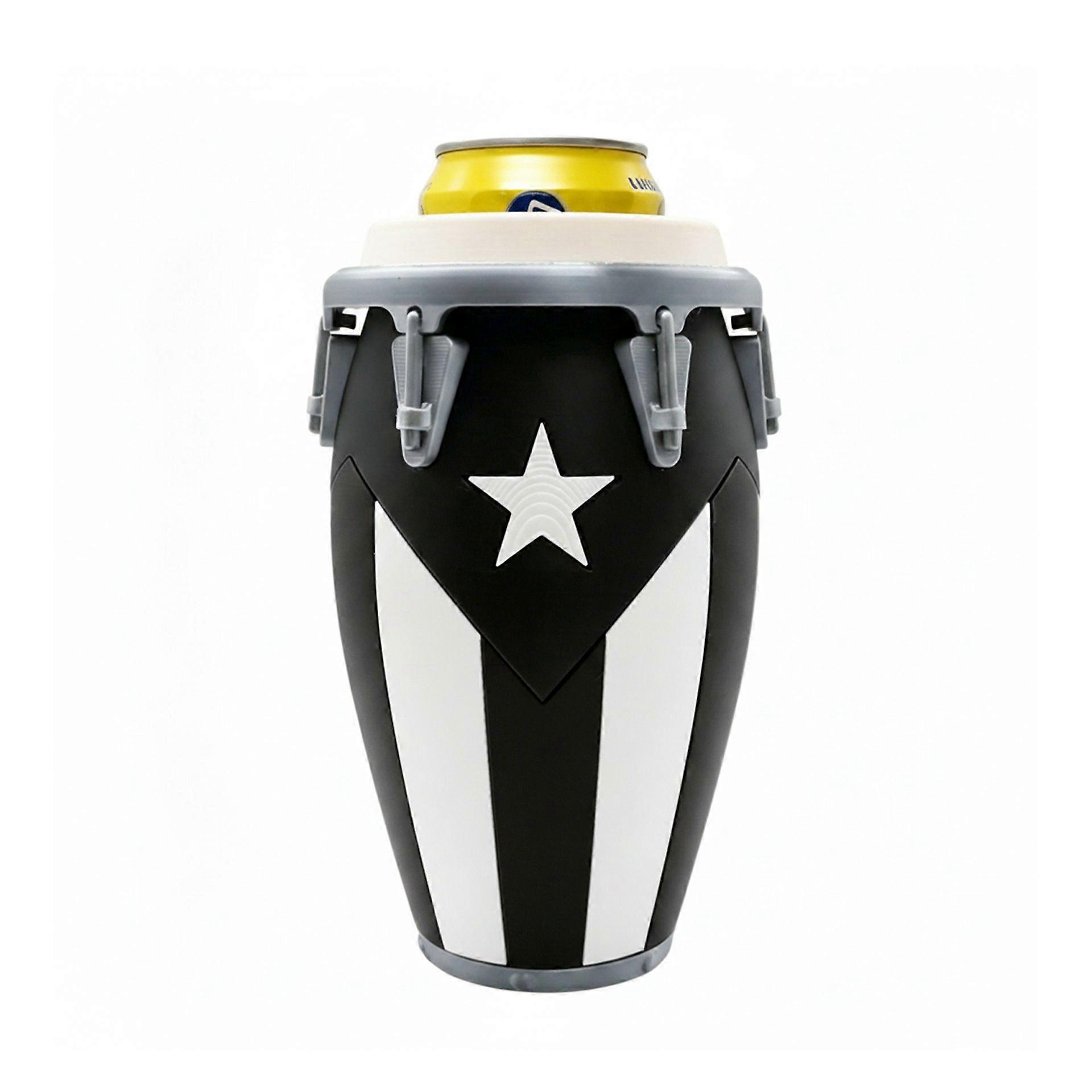 Conga Drum Can Holder 12oz