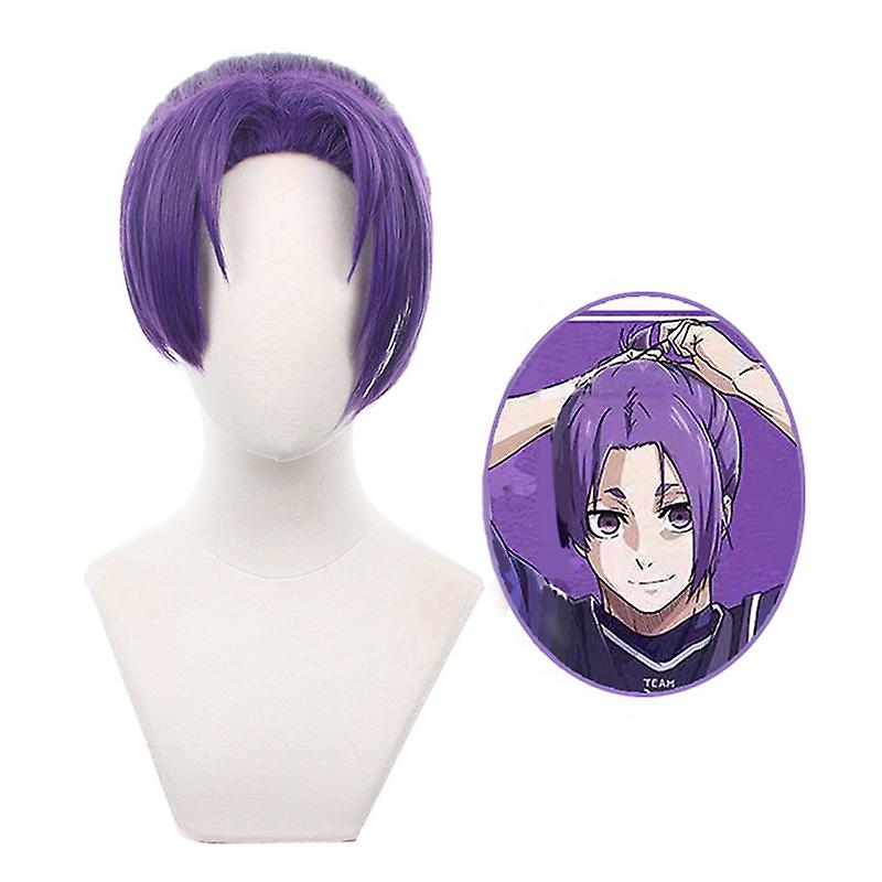 Anime Blue Lock Mikage Reo Cosplay Wig Team V No.9 Football Player Seishiro Nagi