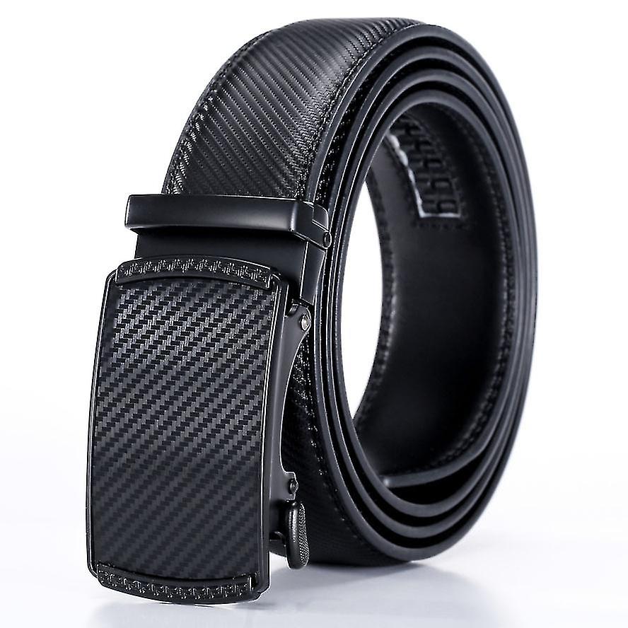 Automatic Leather Belt For Men, Width 35 Mm, Adjustable Size