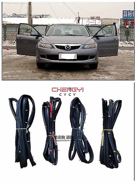 Dørgummi dørstolpe gummiliste til Mazda 6