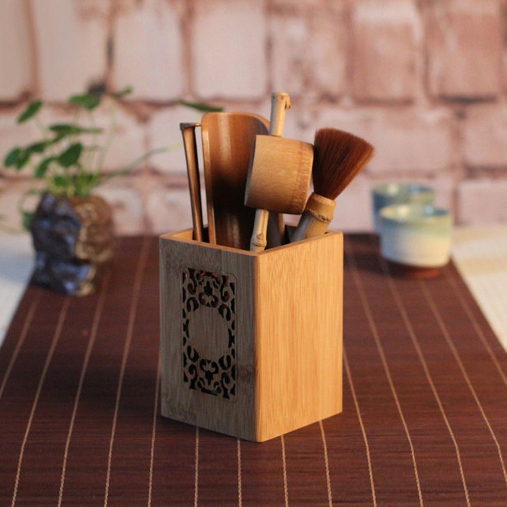 Bamboo Pen Stand