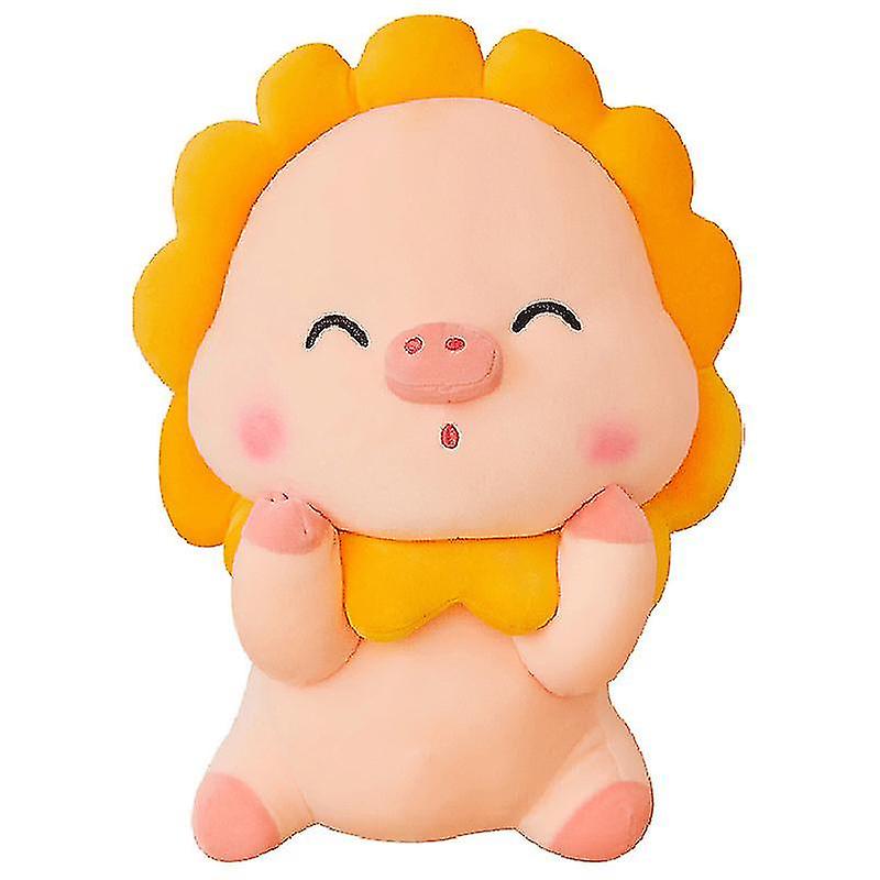 Piggy Plush Toy Piglet Doll Sleeping Pillow Gift Girls Healing Doll Super Soft Cloth Doll Bed