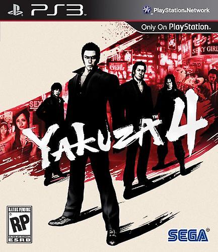 Yakuza 4  Game - PS3 - New & Sealed
