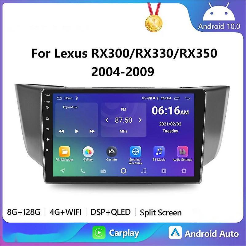Car Radio Android For Lexus RX300/RX330/RX350 2004-2009 Auto Stereo Video Player Navigation audio