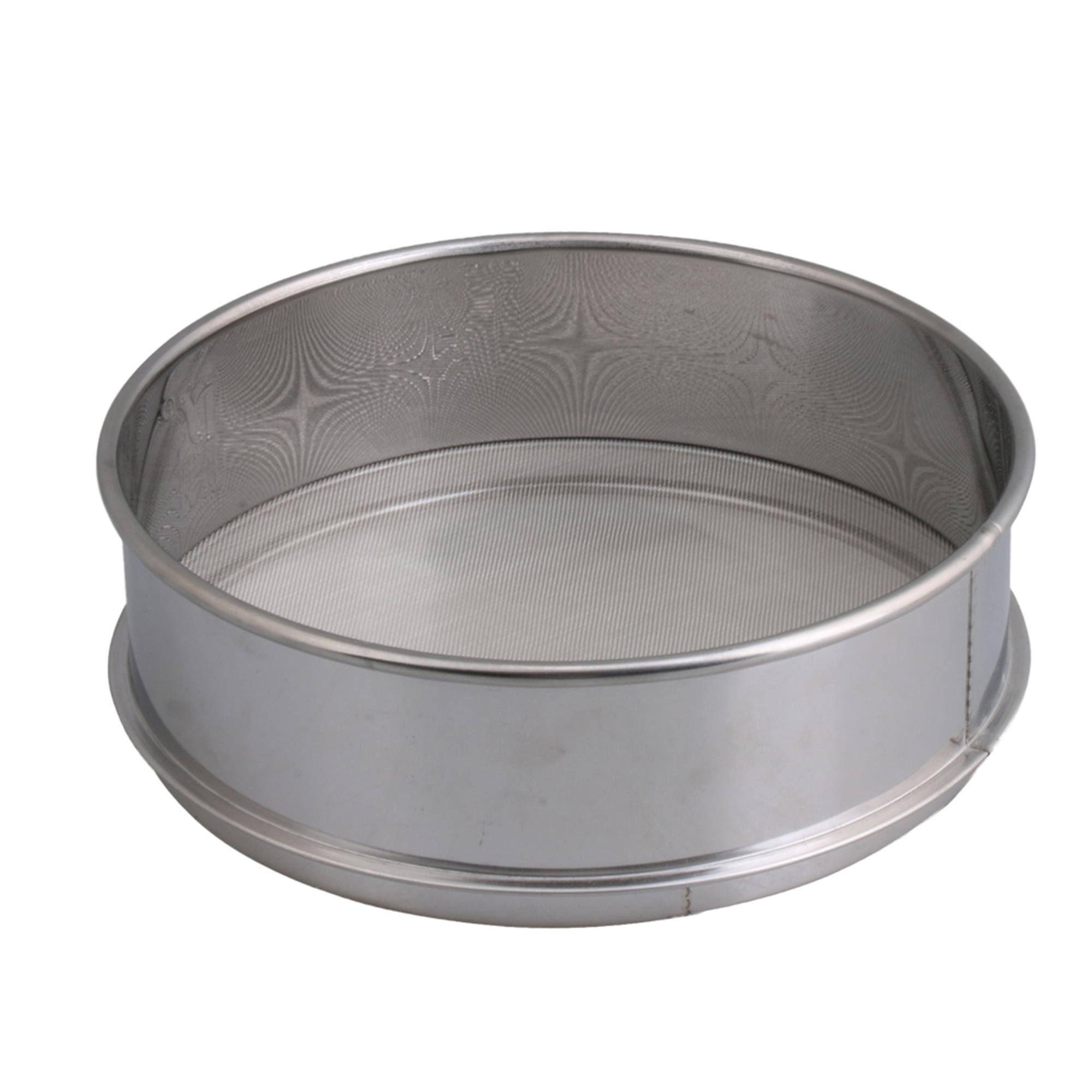 Cake Baking Kitchen Milk Tea Shop Flour Fine Mesh Round 20x6.5cm