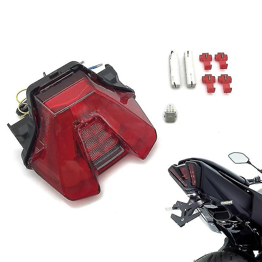 12 LED Rear Fender Brake Stop Tail Light for Suzuki DR250 DJEBEL