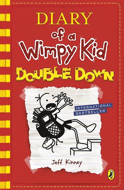 Diary Of A Wimpy Kid Double Down Book 11 by Jeff Kinney Paperback Book