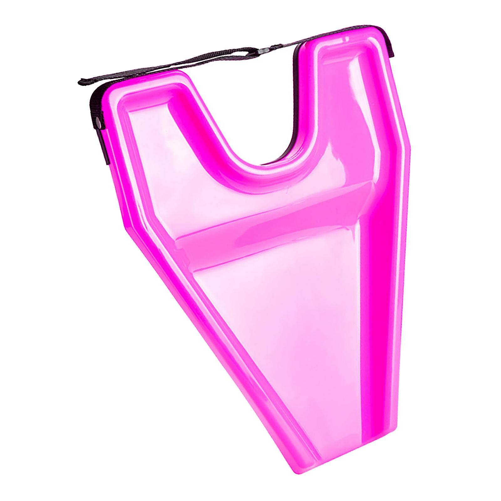 Tragbares Haarwaschtablett Becken Rückspülkissen für Friseursalon Altlila