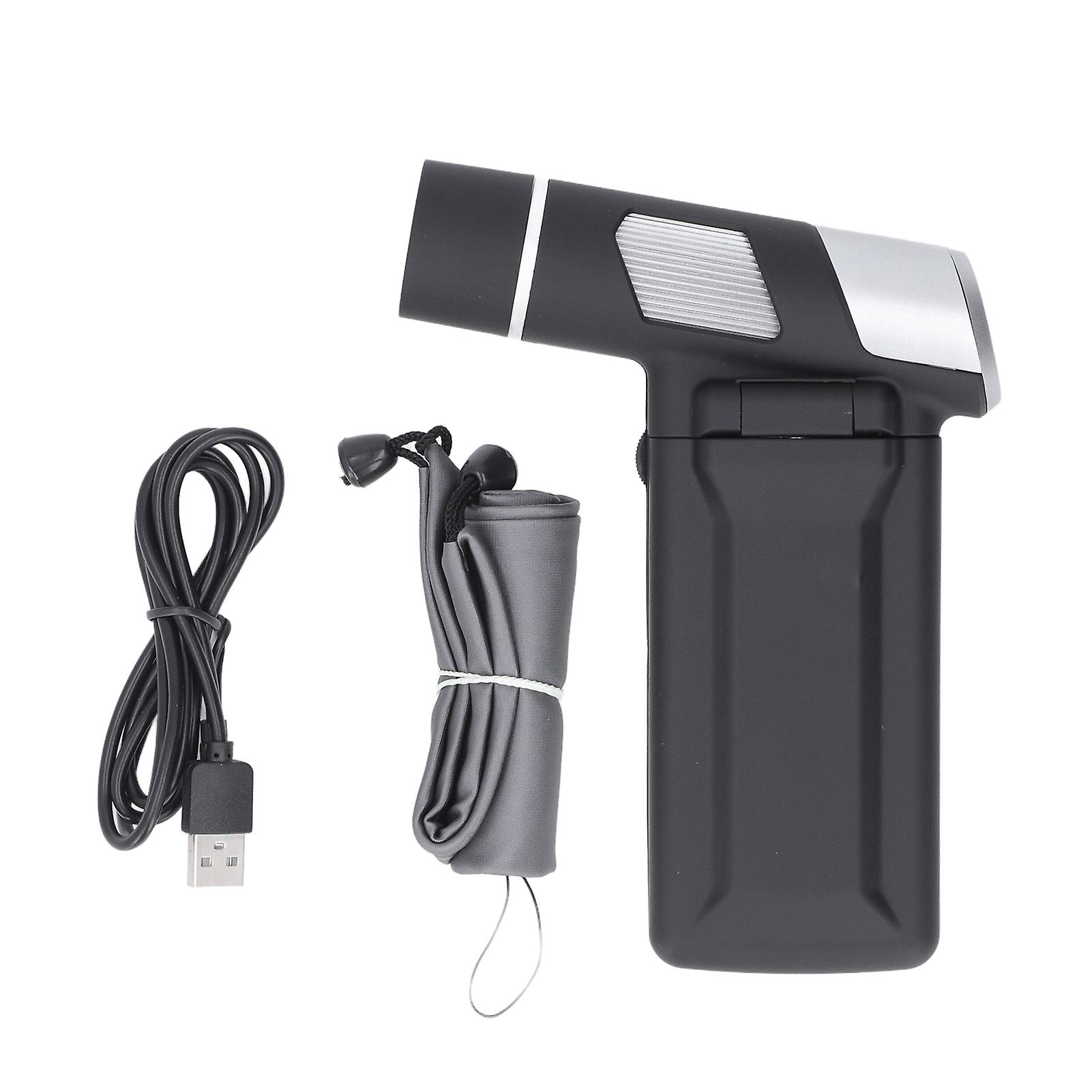 4" Handheld Digital Microscope: 1080P, 12MP Sensor, 8 LED Lights, Portable & Versatile